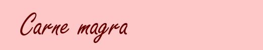 Carne magra